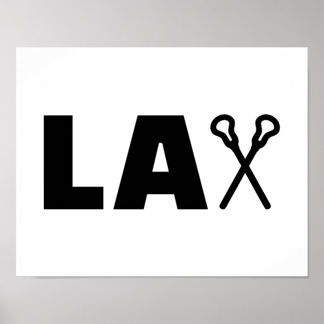 Lacrosse Lax Sticks Poster (Vorne)