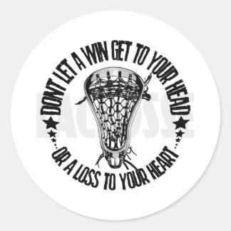Lacrosse Lifestyle AWin-Rückseite Sticker
