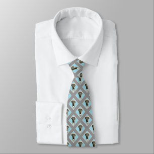 Lacrosse Light Blue Neck Tie Krawatte