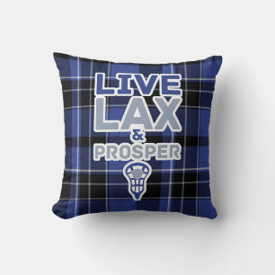 Lacrosse Live LAX und Prosper Throw Kissen