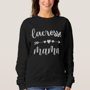 Lacrosse Mama Damen Lacrosse LAX Mutter Muttertag Sweatshirt
