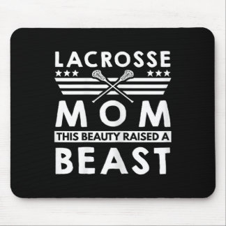 Lacrosse Mama Graphic - Diese Schönheit löste ein Mousepad