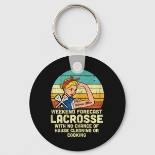 Lacrosse Mama Lax Mam Schlüsselanhänger