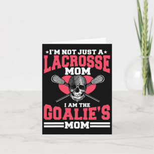 Lacrosse Mama Player Team Sport Mommy Mother Day Karte