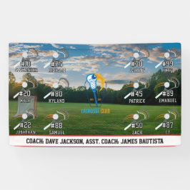 Lacrosse-Mannschaft Banner