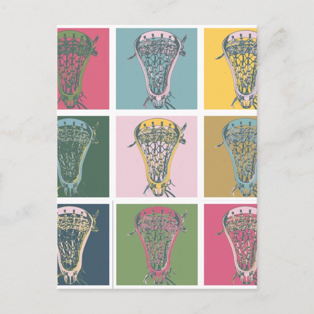 Lacrosse Marylin Uno Postkarte (Vorderseite)