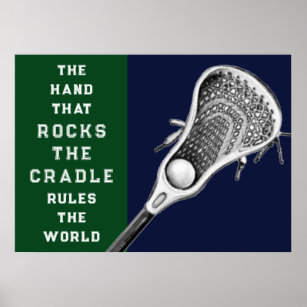 Lacrosse Motivierend Sports Poster