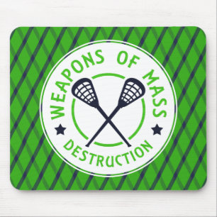 Lacrosse Mousemat, Waffen, die zerstören Mousepad
