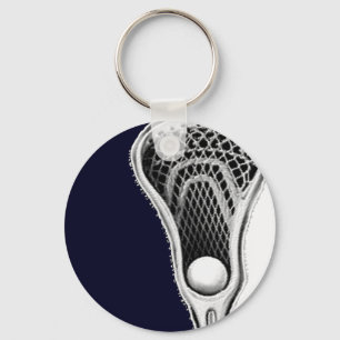 Lacrosse Navy Blue Schlüsselanhänger