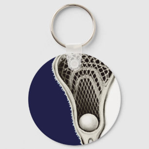 Lacrosse Navy Blue Schlüsselanhänger