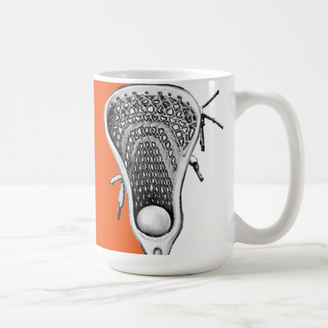 Lacrosse Novelty-Geschenk Kaffee-Tasse Kaffeetasse (Rechts)