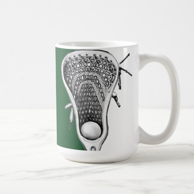 Lacrosse Novelty-Geschenk Kaffee-Tasse Kaffeetasse (Rechts)