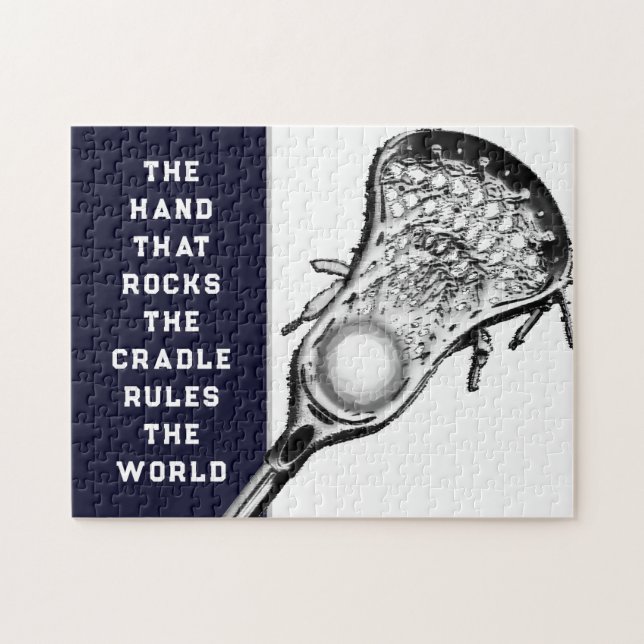 Lacrosse Novelty Geschenke Puzzle (Horizontal)