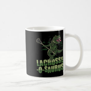 Lacrosse-o-saurus - Lustiger Lacrosse-Spieler Lax  Kaffeetasse