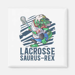Lacrosse-o-saurus T Rex Dinosaurier mit Lacrosse S Magnet