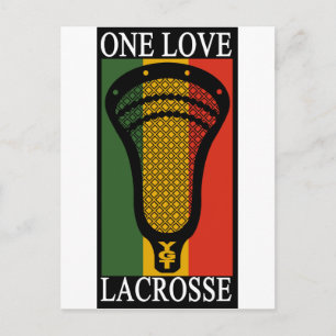 Lacrosse OneLove Postkarte
