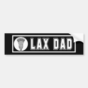 Lacrosse Parents DadBumper Autoaufkleber