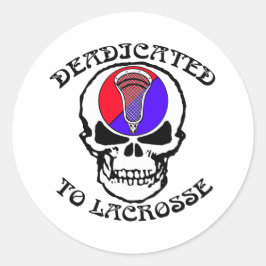 Lacrosse Parody Deadicated Sticker