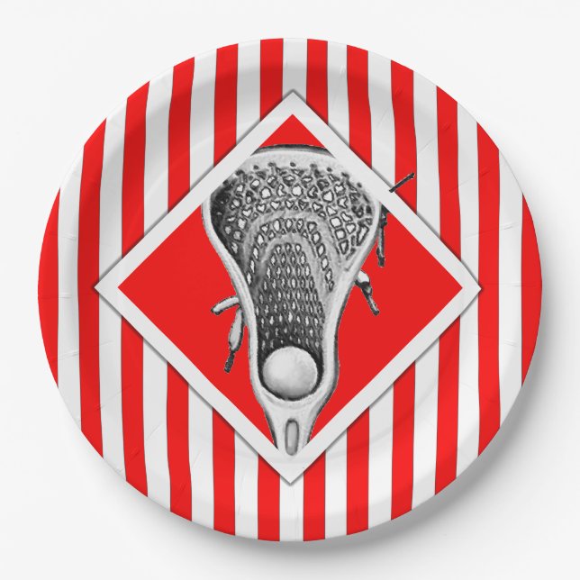 Lacrosse Party Paper Teller (Vorderseite)