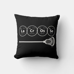 Lacrosse Periodic Table of Elements Chemistry Gift Kissen