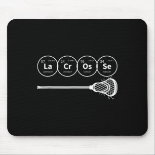 Lacrosse Periodic Table of Elements Chemistry Gift Mousepad