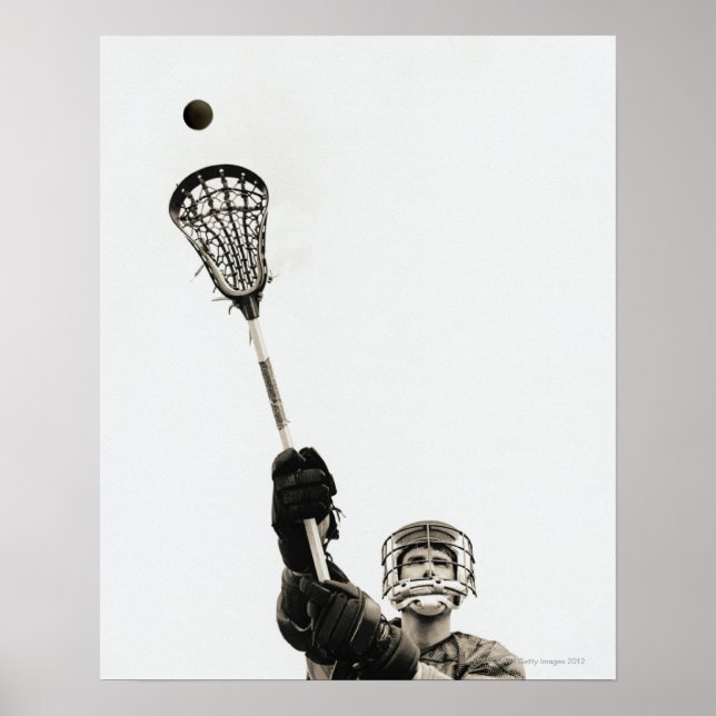 Lacrosse Player 3 Poster (Vorne)