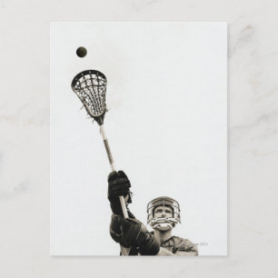 Lacrosse Player 3 Postkarte