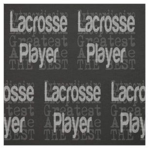Lacrosse Player Extraordinator Stoff