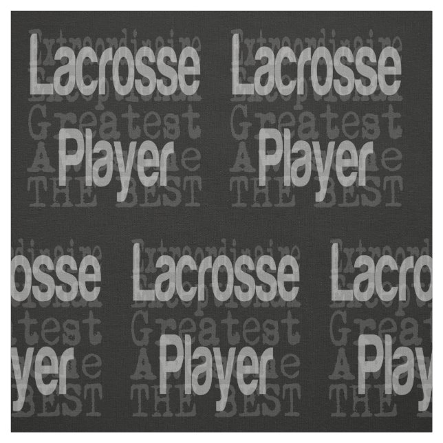 Lacrosse Player Extraordinator Stoff (Muster)