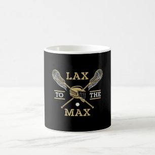 Lacrosse Player lax auf das Max Stick Funny Gesche Kaffeetasse