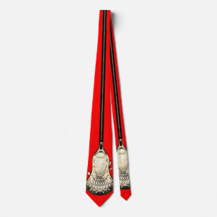 Lacrosse Red Neck Tie Krawatte
