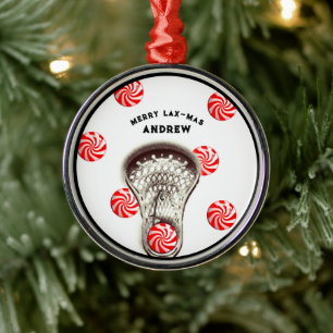Lacrosse-Sammelobjekt Ornament Aus Metall