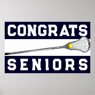 Lacrosse Senior Night Poster