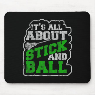 Lacrosse Shirts Der Lakestaster-Player Mousepad