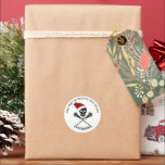 Lacrosse Skull Christmas Runder Aufkleber<br><div class="desc">* Diese Holiday Aufkleber sind in verschiedenen Formen erhältlich (zwei Größen für die meisten Formen). * Verwenden Sie zum Siegel eines Umschlags, für Ihre Kreation oder Scrapbooking, für Ihre DIY Projekte oder als Teil Ihrer Dekoration. * Text ist optional... Fügen Sie Ihren eigenen Text hinzu oder entfernen Sie Text. *...</div>