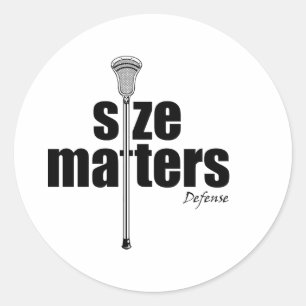 Lacrosse Spaß SizeD Aufkleber