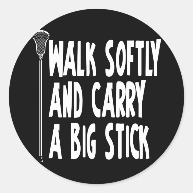 Lacrosse Spaß WSBS 3 Aufkleber (Vorderseite)