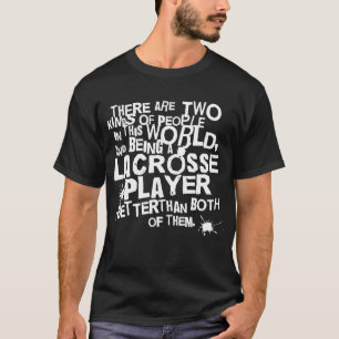 Lacrosse-Spieler-Geschenk T-Shirt