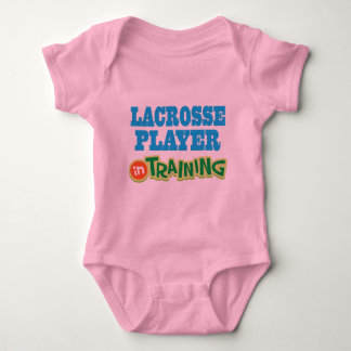Lacrosse-Spieler im Training (Zukunft) Baby Strampler