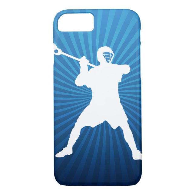 Lacrosse-Spieler iPhone 7 Fall Case-Mate iPhone Hülle (Rückseite)