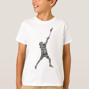 Lacrosse-Spieler T-Shirt