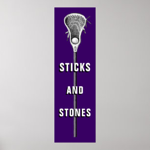 Lacrosse-Sportplakat Poster