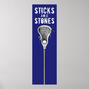 Lacrosse-Sportplakat Poster