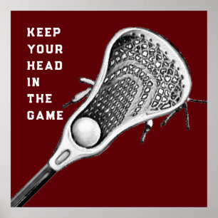 Lacrosse-Sportposter Poster