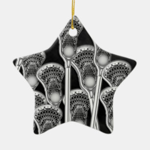Lacrosse-Sportpreis Keramik Ornament
