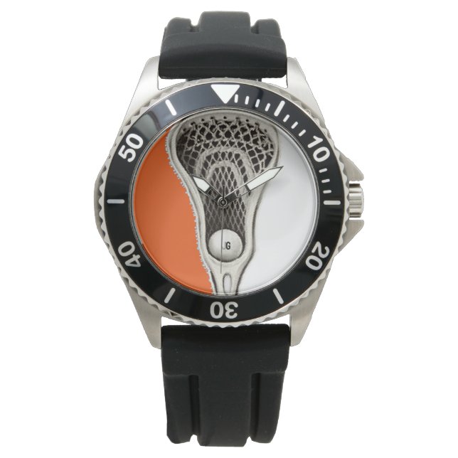 Lacrosse Sports Collectible Armbanduhr (Vorderseite)