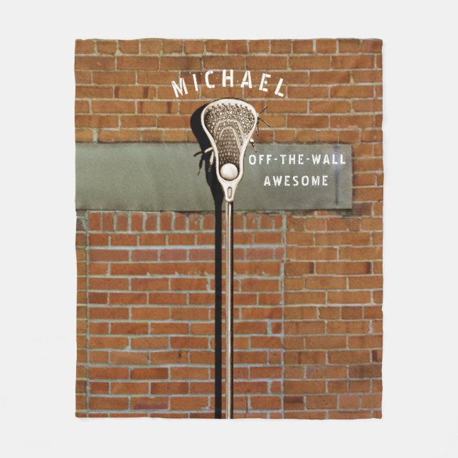 Lacrosse Sports Fleecedecke (Vorderseite)