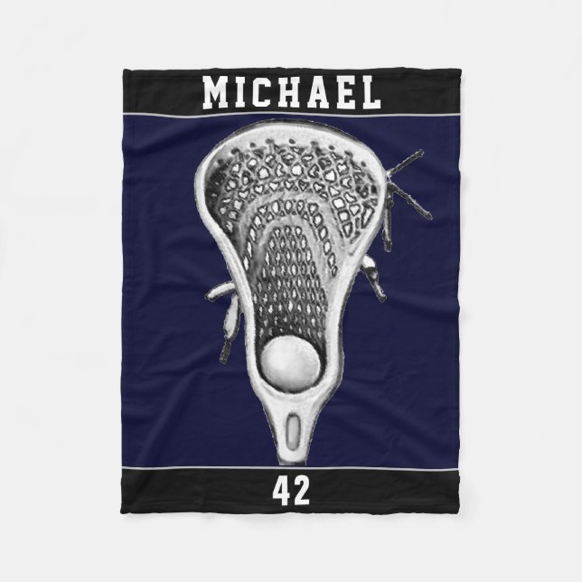 Lacrosse Sports Fleecedecke (Vorderseite)