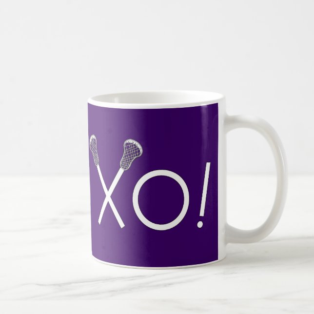 Lacrosse Sports Kaffeetasse (Rechts)