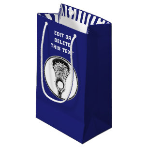 Lacrosse Sports Kleine Geschenktasche Geschenktüte